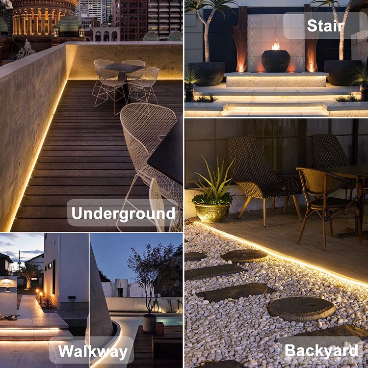 Solar Powered Strip Lights application Solar Powered Strip Lights application
