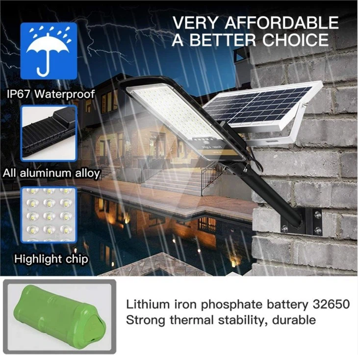 300w Solar Street Lights Outdoor Lamp