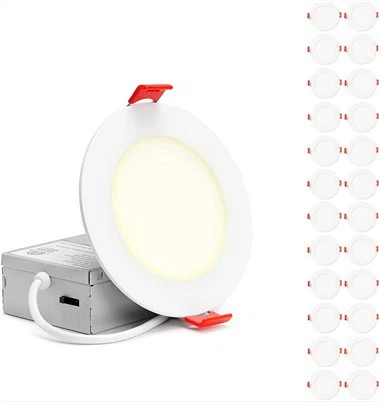 Upotettava LED-kattovalo kytkentärasialla