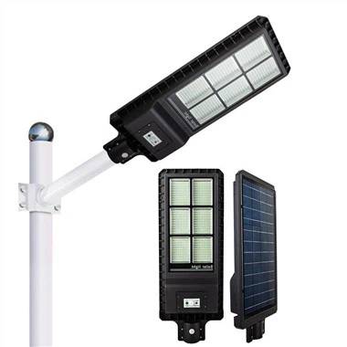 Solar Street Light paneelilla ja akulla