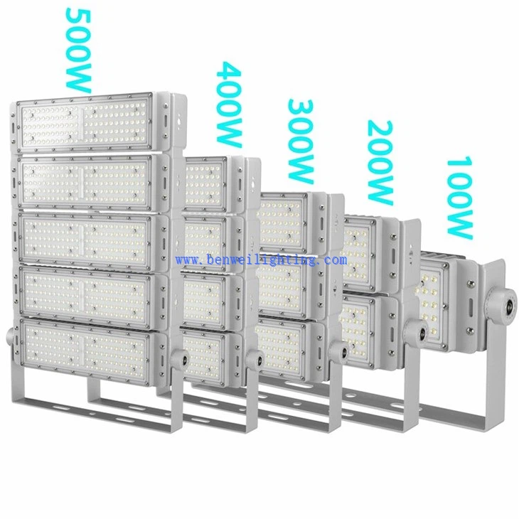 100-1000w Modular Led Flood Light For Soccer Field