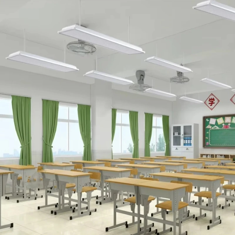 No Flicker LED Anti-Glare Classroom Lights No Flicker LED Anti-Glare Classroom Lights