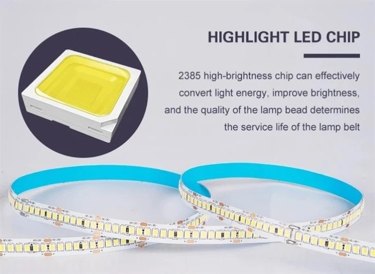 LED Strip Lights White Self-Adhesive 3500K
