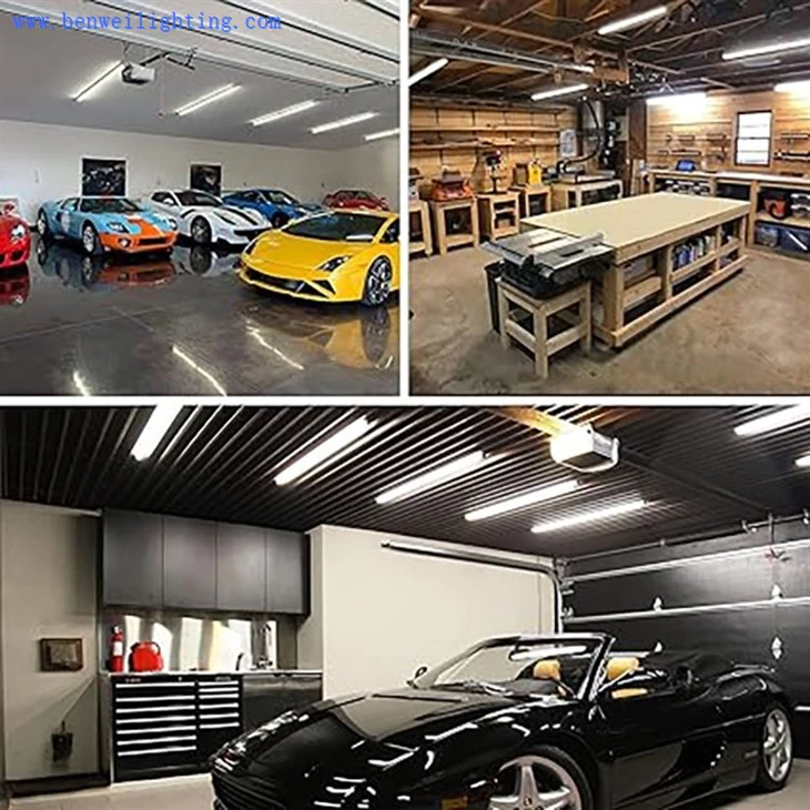 LED Tube Light Fixture Shop Garage 40W