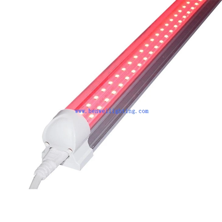 T8 Red Full Spectrum Led Plant Grow Tubes